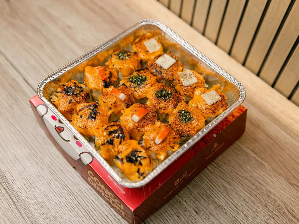 Dimsum Mentai untuk paket wedding Bromo Hemat Gongci