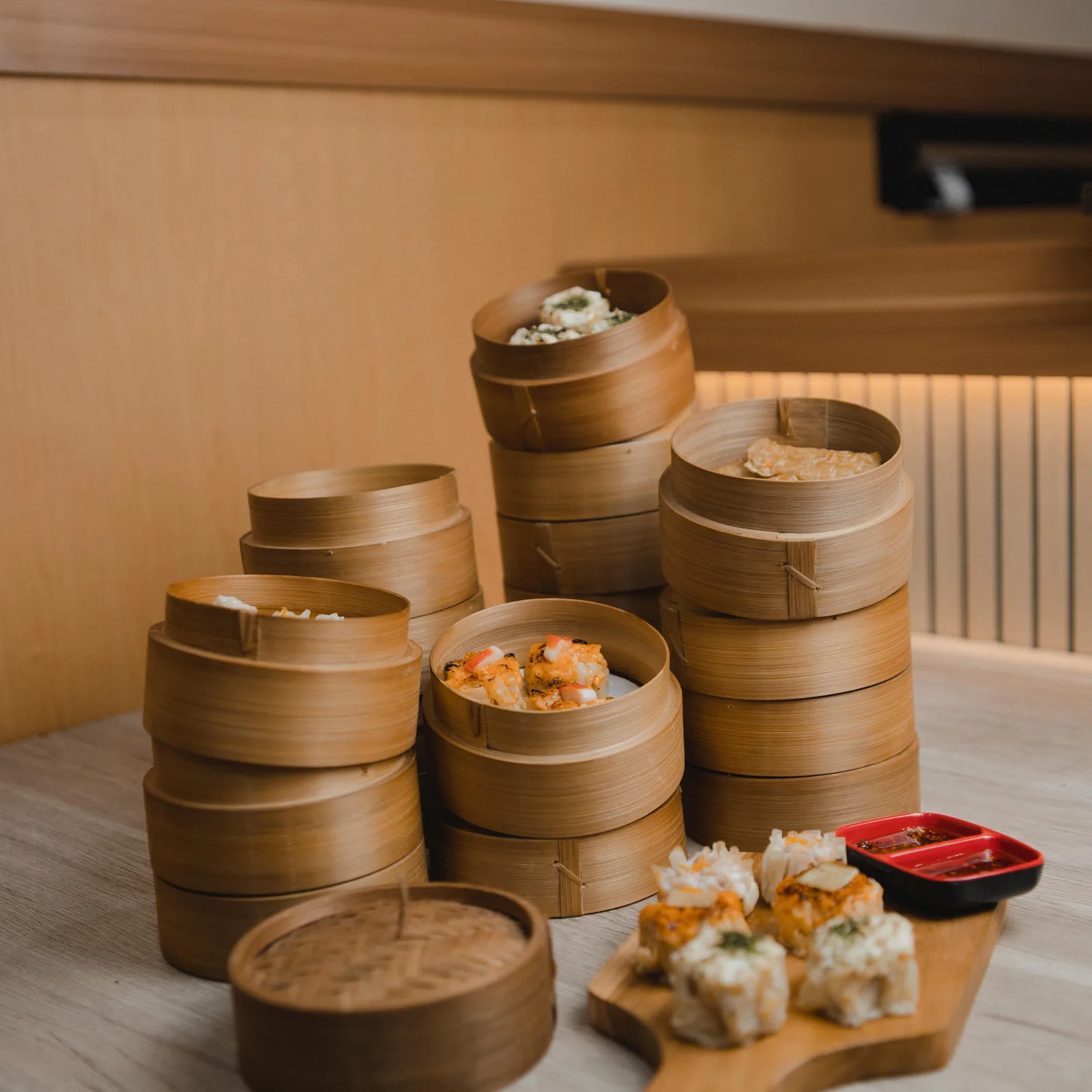 Dimsum mentai Gongci mengepul di Malang
