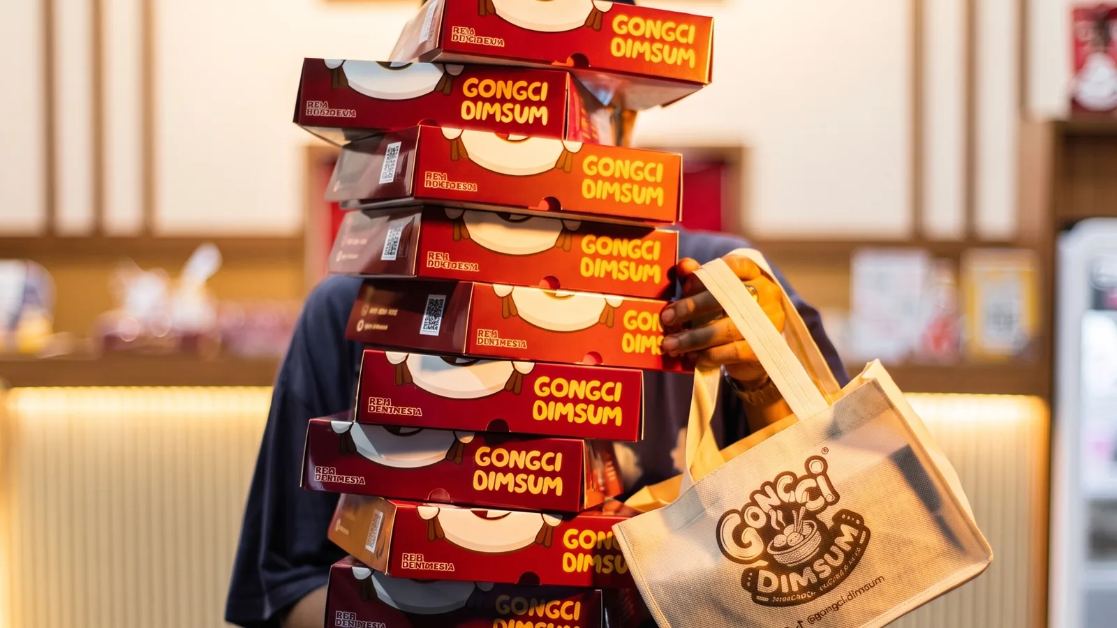 Dimsum mentai Gongci di outlet Kepanjen