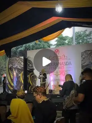 Booth dimsum Gongci di Dekranasda Fest — dokumentasi Instagram
