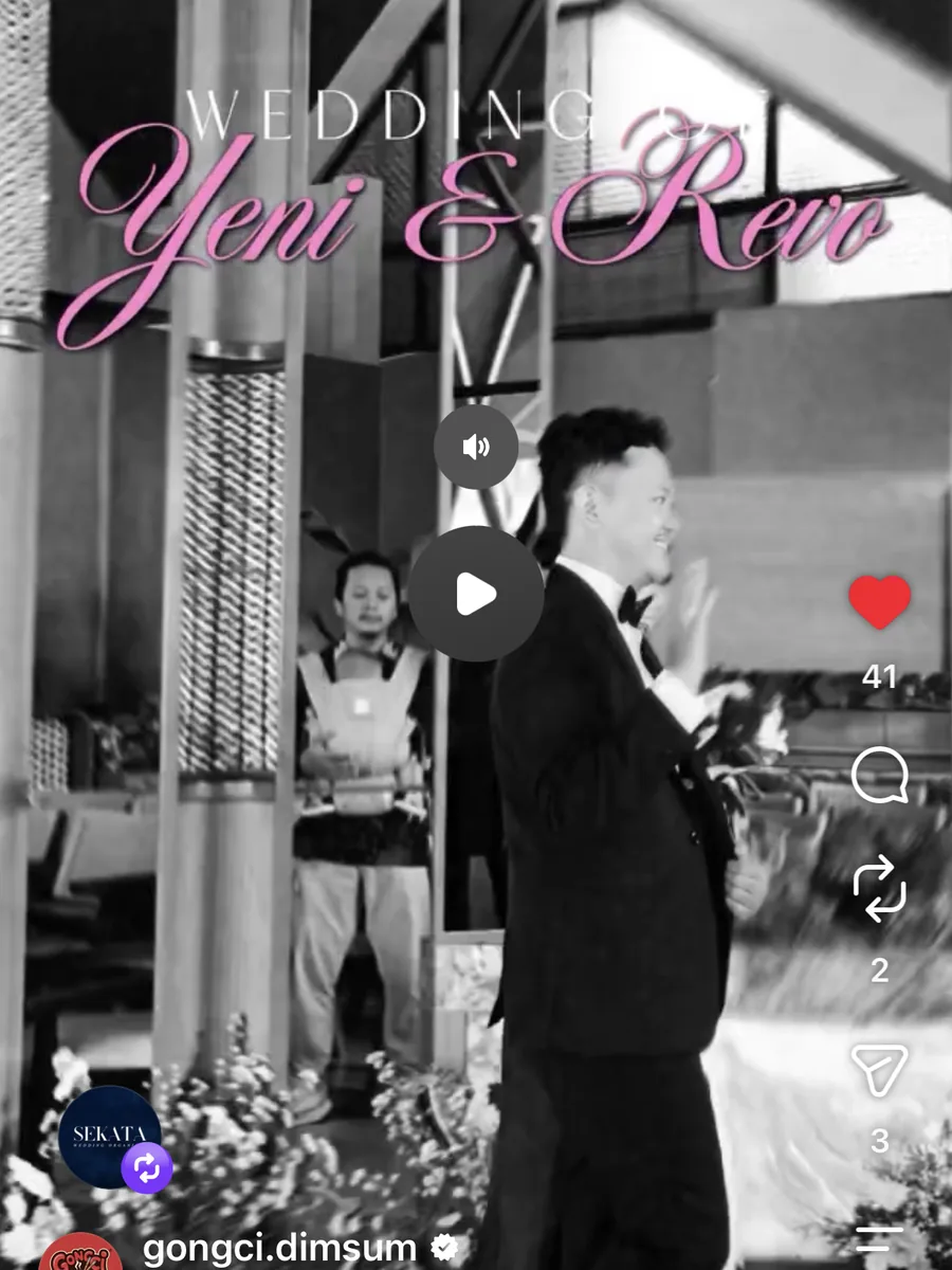 Video dokumentasi booth dimsum wedding Yeni & Revo - Gongci Dimsum Malang